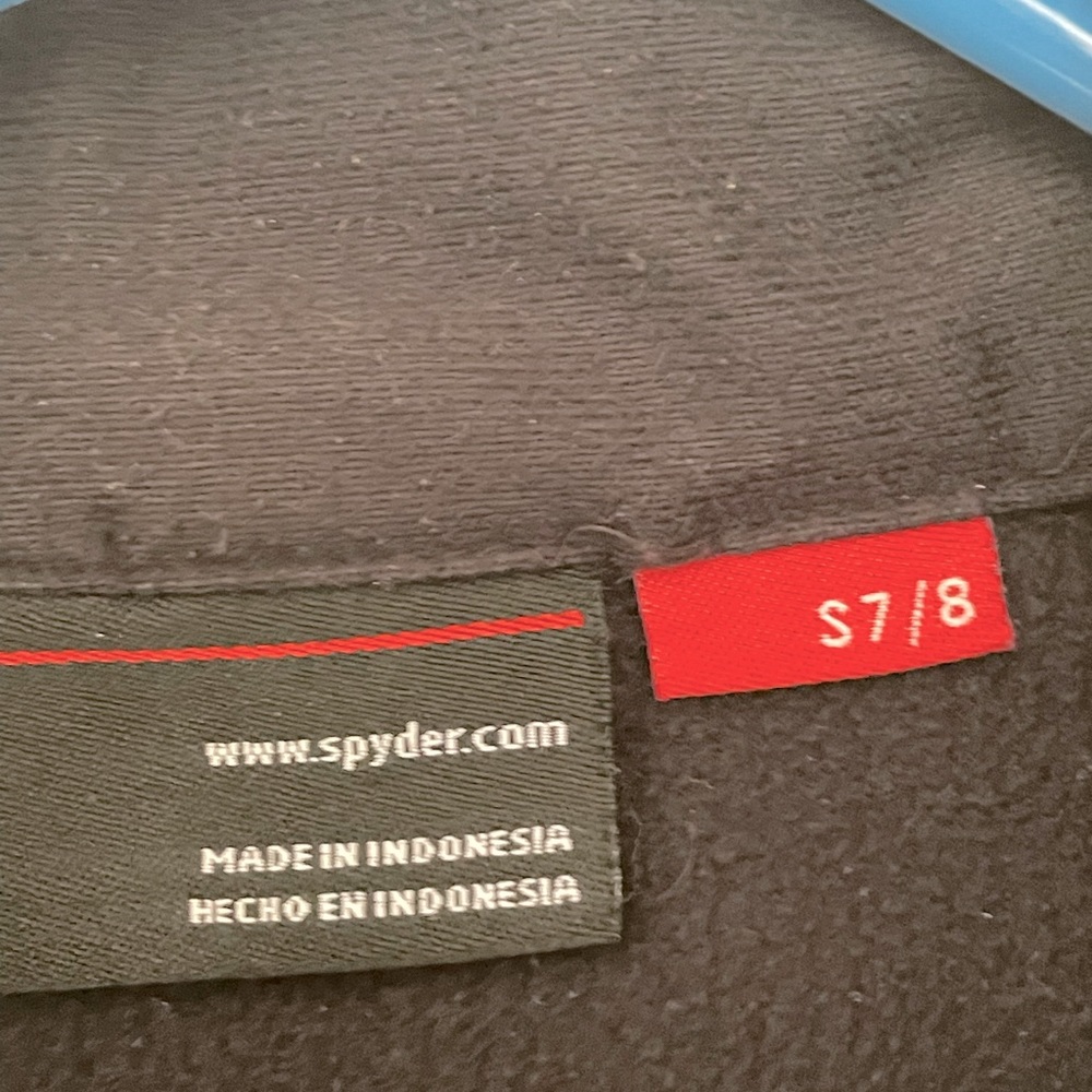Spyder boys athletic zip up.
